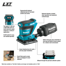 Load image into Gallery viewer, DBO482Z 18V LXT® Cordless Finishing Sander