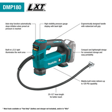 Load image into Gallery viewer, DMP180 18V LXT® Cordless Inflator