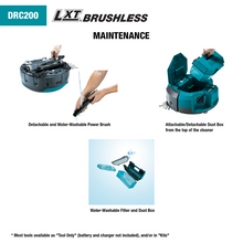 Load image into Gallery viewer, DRC200 18V LXT® Brushless Cordless Robotic Vacuum Cleaner