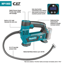 Load image into Gallery viewer, MP100D 12Vmax CXT® Cordless Inflator