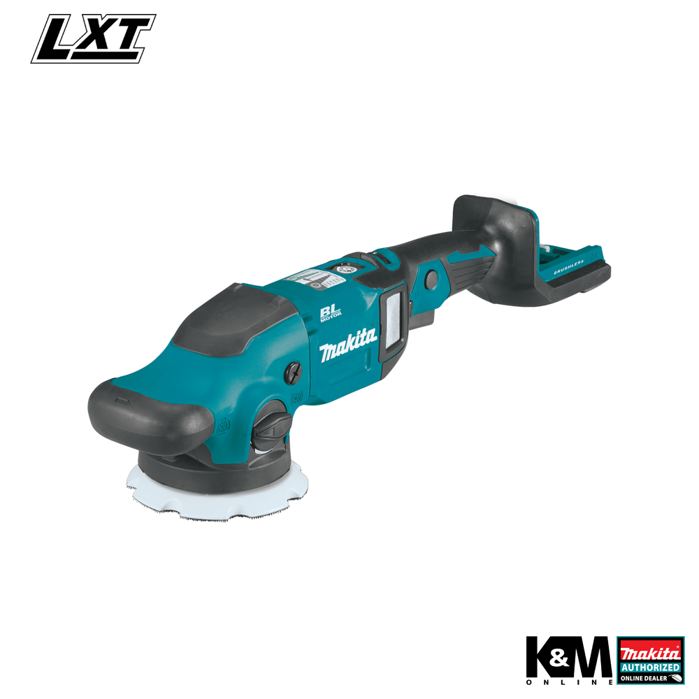 DPO600 18V LXT Brushless Cordless Random Orbit Polisher with Forced R KMONLINE.PH Makita Authorized Online Dealer Philippines